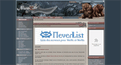 Desktop Screenshot of nwn2.fr